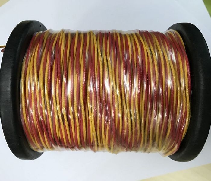 0 81mm 2 Type K Thermocouple Cable Red Yellow K Type Thermocouple Wire