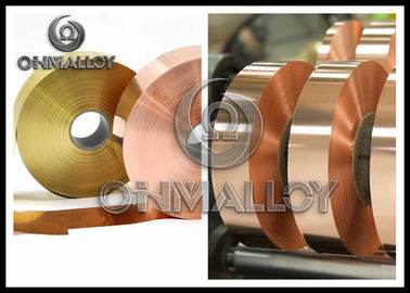 99.90 % Soft Commutators Pure Copper Strip Bright Surface Climate - Hardiness