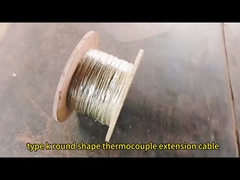 KX-FG-FG-SSB 0.5mm2 round shape thermocouple extension cable
