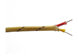 EX-HB-HB-0.3 Type E Thermocouple Cable 400C Fiberglass 100M/Roll