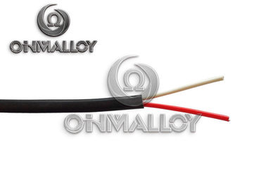 Constantan Material Black Compensating Cable For Thermocouple Type E AWG 20