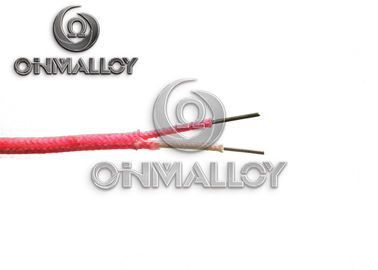 0.81mm AWG 20 Type K Thermocouple Extension Cable With Fiberglass Insulation