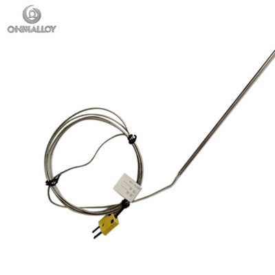 0.5mm2 K Type Sensor Fiberglass Stainless Steel Wire Braiding