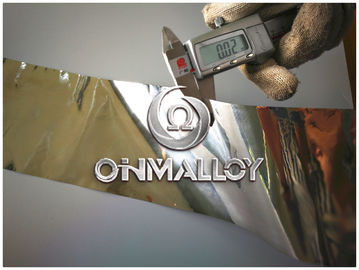 0.02mm * 1J85 Foil Magnetic Shielding Soft Magnetic Alloys Primary Color