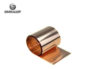 Hardness Beryllium Copper Alloy , Copper Alloy Strip Excellent Corrosion Resistance