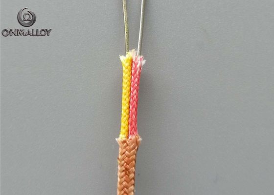 Ohmalloy PWHT Cable Vitreous Silica Thermocouple Type K Cable 800℃