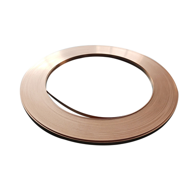 Width 5mm BeCu C17200 Beryllium Copper Strip Cold Resistance