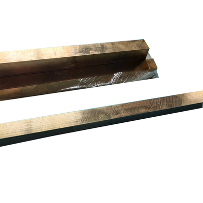 30 x 30 x 1000mm Copper Based Alloys Brass H62 Square Rod