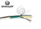 Single Core / Multi Core Insulated Resistance Wire , Full Color RTD Cable