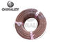 PTFE insulation Thermocouple Cable Type T 24 AWG 20 AWG Brown Color