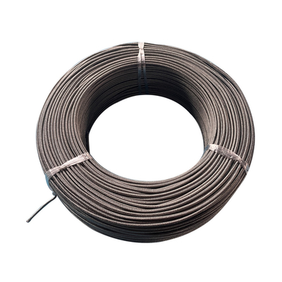 JX-FG-FG-SSB 0.22mm2 Thermocouple Extension Cable RTD Round Shape