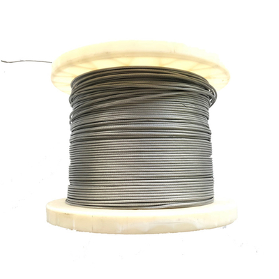 PWHT Cr20Ni80 Stranded Nickel Wire Rope 2.76mm For Ceramic Pad Heater