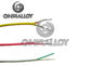 Yellow / Red 0.71mm K Type Thermocouple Cable With High Temp Insulation ANSI 96.1