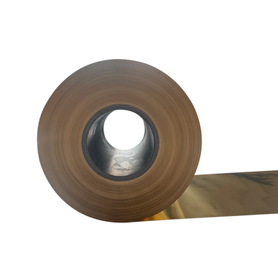 0.025 X 200mm CuZn37 Brass Copper Foil H63 / C27200 For Relays