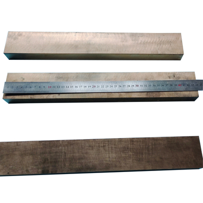 C17200 Copper Based Alloys QBe2 Beryllium Flat Bar 27x64x440mm