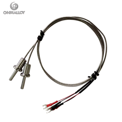 0.2mm K Type PT100 Temperature Sensor 2 Wire