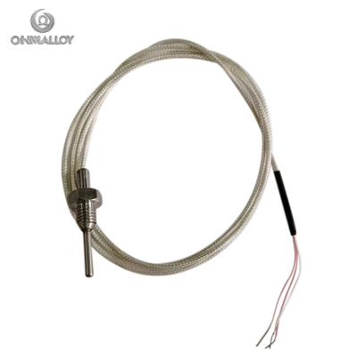 3 Wire Type PT100 Temperature Sensor 10mm Probe