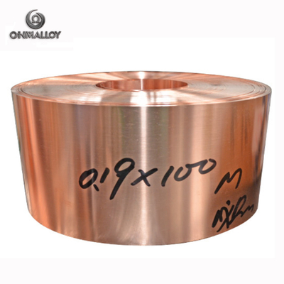 0.254*8.2mm TD02 CuBe2 Beryllium Copper C17200 Strips