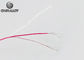 Ultra thin k thermocouple wire 40 AWG PVC Coated 2 * 7 * 0.08mm IEC Listed