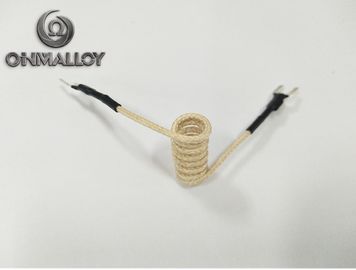 Low Temperature PTFE Fiberglass Insulated Wire 0.5mm OCr25Al5 Conductor For Relay