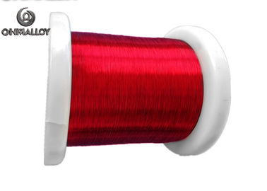 Red Enamelled Cupronickel CuNi1 Electrical Wires 2.5mm Heating Resistance Copper Wire