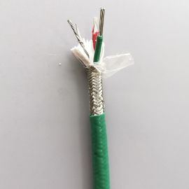 0.51mm * 2 Type K Thermocouple Cable PVC Coated Thin Wire With Solid Conductor