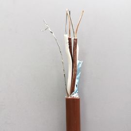 0.51mm * 2 Type K Thermocouple Cable PVC Coated Thin Wire With Solid Conductor