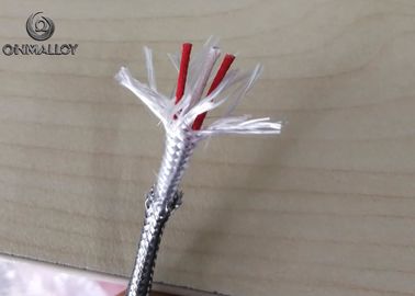 RTD Type Fiberglass Insulation Thermocouple Wire High Accuracy ISO9001