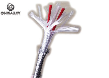 RTD Type Fiberglass Insulation Thermocouple Wire High Accuracy ISO9001