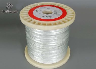 White Color Insulated Heating Wire Nickel Alloy Wire Vitreous Silica Fiber 0Cr20Ni80