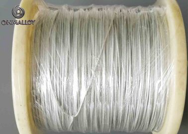 White Color Insulated Heating Wire Nickel Alloy Wire Vitreous Silica Fiber 0Cr20Ni80