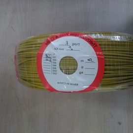 K-CA-522 Type K Thermocouple Cable 30AWG FEP / PVC Coated Fiberglass Jacket