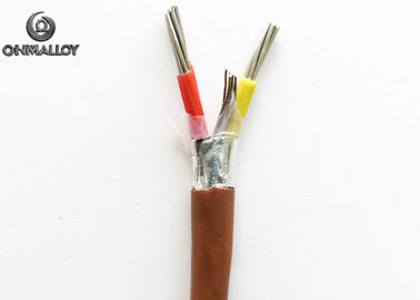 Durable K Type PFA Cable Copper Wire Grounded With RoHS / CCC Certification