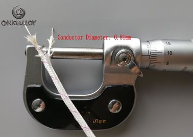 Vitreous Silica Thermocouple Type N NiCrSi NiSiMg 800℃ High Temperature Cable