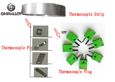 205mm Plug Pin KP KN Thermocouple Nickel Chrome Strip