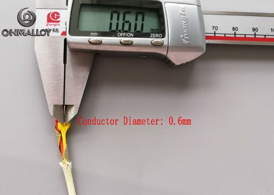 Mica Wrap Fiber Glass PWHT Thermocouple Type K Cable 650℃ 100M IEC ANSI Standard​