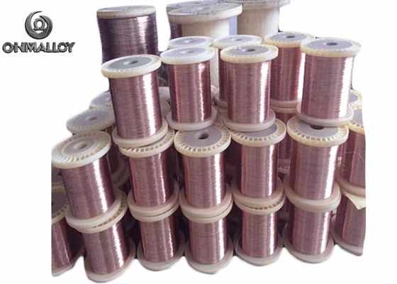 Copper Nickel Alloy Wire NC005 CuNi2 Wire Strip Low Temperature Heating Long Service Time