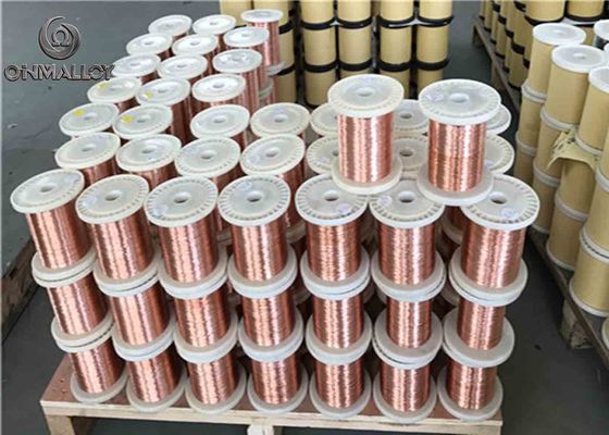 Copper Nickel Alloy Wire NC005 CuNi2 Wire Strip Low Temperature Heating Long Service Time