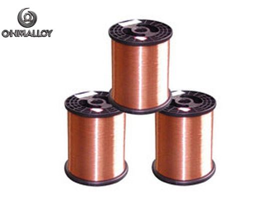 Copper Nickel Alloy Wire NC005 CuNi2 Wire Strip Low Temperature Heating Long Service Time