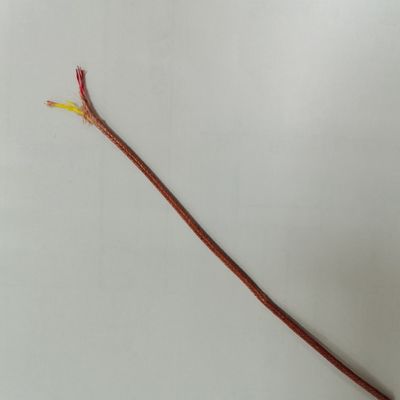 Fiberglass 0.81mm*2 20AWG Type K Thermocouple Cable