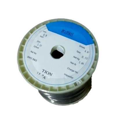 SWG26 0.457mm Excellent Creep Resistance 0Cr25Al5 Wire FeCrAl25/5 Alloy For Heating Tube