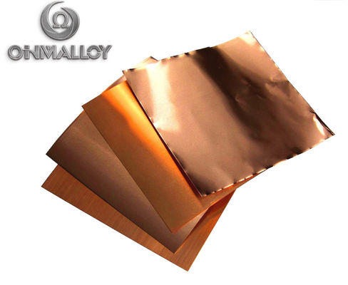 Beryllium Copper Foil Strip Size 0.03x100mm With TD04 State With Fast Shipment