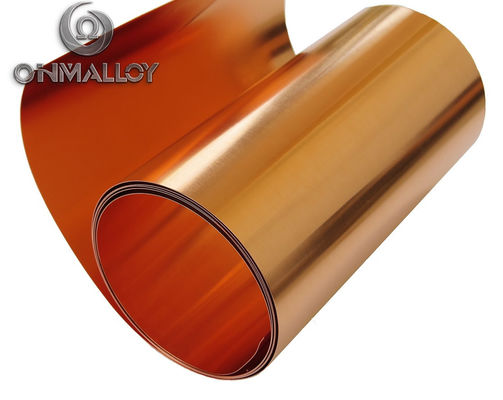 Beryllium Copper Foil Strip Size 0.03x100mm With TD04 State With Fast Shipment