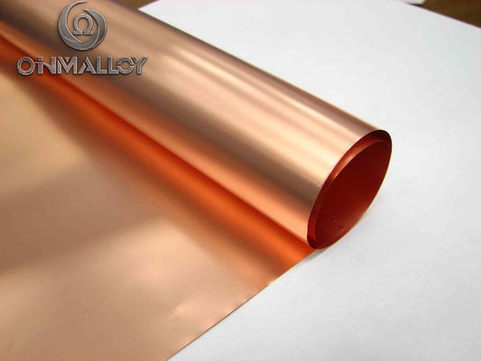 0.01mm Copper Based Alloys CuMn12Ni4 Manganin Foil For Resistance Shunt