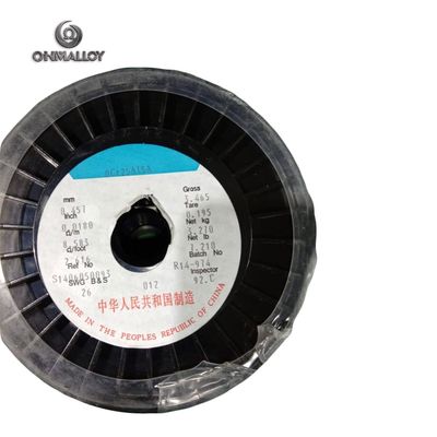 SWG26 0.457mm Excellent Creep Resistance 0Cr25Al5 Wire FeCrAl25/5 Alloy For Heating Tube