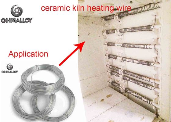 FeCrAl OHMPM145 Wire Used in Ceramics Kiln Electric Furnace 1400℃ Heating Element Wire