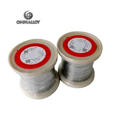 0.08*0.8mm Constantan Flat Wire Copper Based Alloys