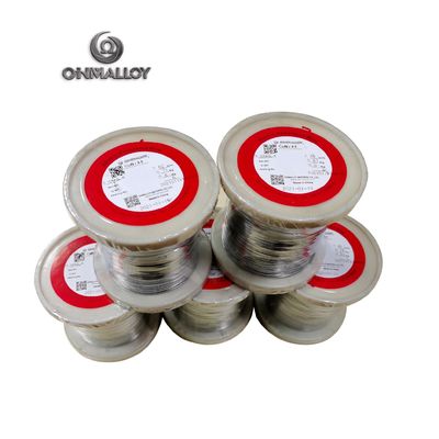 0.08*0.8mm Constantan Flat Wire Copper Based Alloys