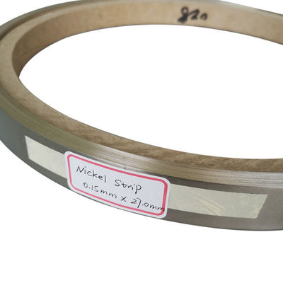 0.15mmx27mm Pure Nickel Strip For 18650 Lithium Battery Pack