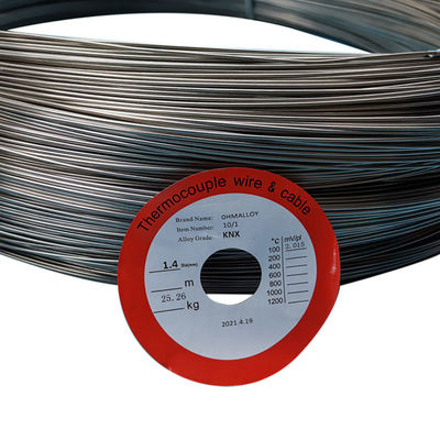 1.4mm Type K Extension Bare Thermocouple Wire Oxidation Surface